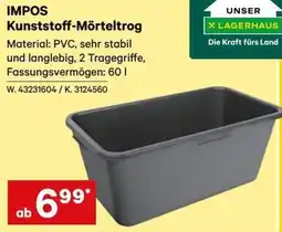 Lagerhaus Graz Land IMPOS Kunststoff-Mörteltrog Angebot