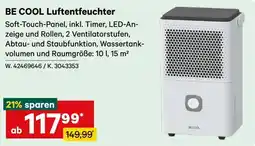Lagerhaus BE COOL Luftentfeuchter Angebot