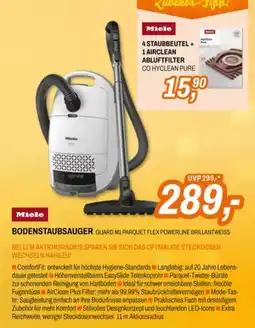 Expert Miele Bodenstaubsauger Guard M1 Parquet Flex Powerline Brillantweiss Angebot