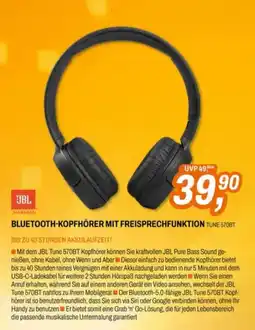 Expert JBL Bluetooth-Kopfhörer mit Freisprechfunktion TUNE 570BT Angebot