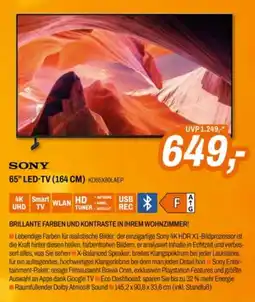 Expert Sony 65" LED-TV (164 CM) KD65X80LAEP Angebot