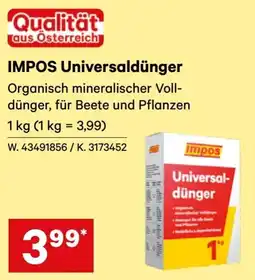 Lagerhaus IMPOS Universaldünger Angebot