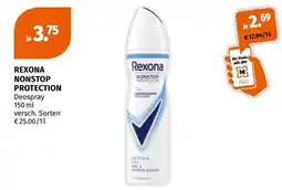 Müller Rexona Nonstop Protection Angebot