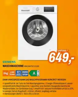 Expert Siemens Waschmaschine WM14NK75EX IQ300 Angebot