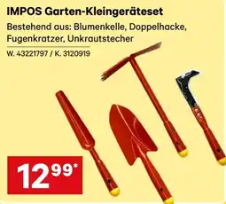 Lagerhaus IMPOS Garten-Kleingeräteset Angebot