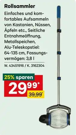 Lagerhaus Rollsammler Angebot