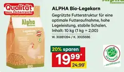 Lagerhaus Alpha Bio-Legekorn Angebot