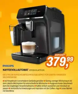 Expert Philips Kaffeevollautomat EP2334/10 Latte Go Angebot