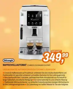 Expert DeLonghi Kaffeevollautomat ECAM220.20.W Magnifica Start Angebot
