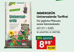 Lagerhaus Immergrün Universal-erde Angebot