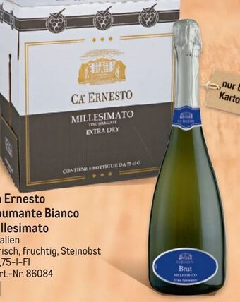 Metro Spumante Bianco Millesimato Angebot