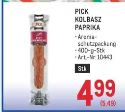 Metro Pick Kolbasz Paprika Angebot