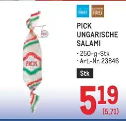 Metro Pick Ungarische Salami Angebot