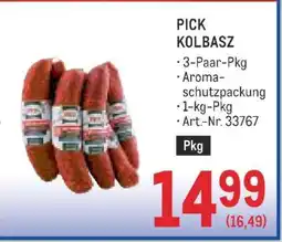 Metro Pick Kolbasz Angebot