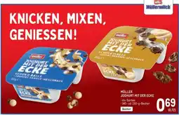 Metro Müller Joghurt mit der Ecke Angebot