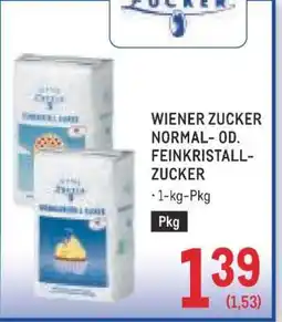 Metro Wiener Zucker Angebot
