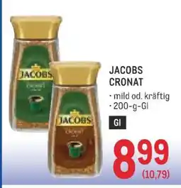 Metro Jacobs Cronat Angebot