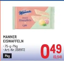 Metro MANNER EISWAFFELN Angebot