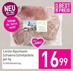 Sutterlüty Ländle Alpschwein Schweine Schnitzelteile Angebot
