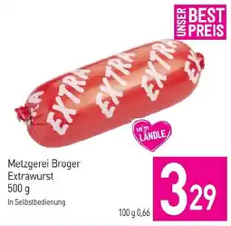 Sutterlüty Metzgerei Broger Extrawurst Angebot