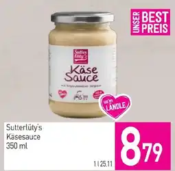 Sutterlüty Sutterlüty's Käsesauce Angebot