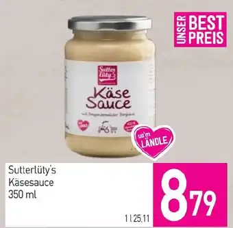 Sutterlüty Sutterlüty's Käsesauce Angebot