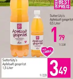 Sutterlüty Sutterlüty's Apfelsaft gespritzt Angebot