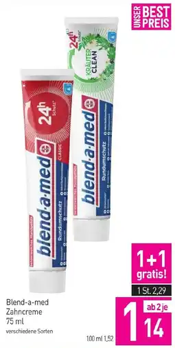 Sutterlüty Blend-a-med Zahncreme Angebot