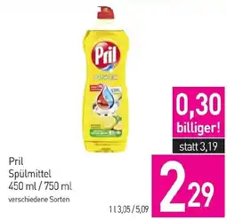 Sutterlüty Pril Spülmittel Angebot