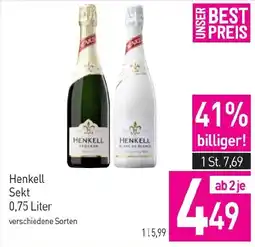 Sutterlüty Henkell Sekt Angebot