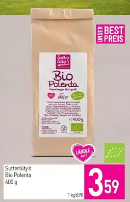 Sutterlüty Sutterlüty's Bio Polenta Angebot