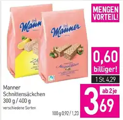 Sutterlüty Manner Schnittensäckchen Angebot