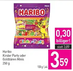 Sutterlüty Haribo Kinder Party oder Goldbären Minis Angebot