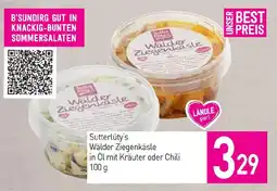 Sutterlüty Sutterlüty's Wälder Ziegenkäse Angebot