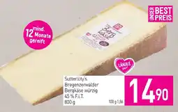 Sutterlüty Sutterlüty's Bregenzerwälder Bergkäse würzig Angebot