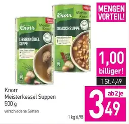 Sutterlüty Knorr Meisterkessel Suppen Angebot