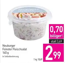 Sutterlüty Neuburger Feinster Fleischsalat Angebot