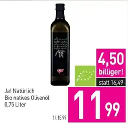Sutterlüty Ja! Natürlich Bio natives Olivenöl Angebot