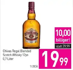 Sutterlüty Chivas Regal Blended Scotch Whisky 12yo Angebot