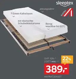 XXXLutz Sleeptex Matratzenset Angebot