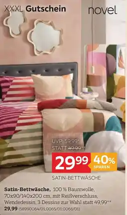 XXXLutz Novel Satin-bettwäsche Angebot