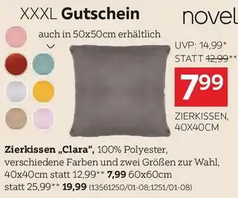 Novel Zierkissen „Clara"