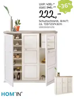 XXXLutz HOM'IN Schuhschrank Angebot