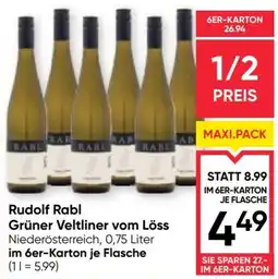Maximarkt Rudolf Rabl Grüner Veltliner vom Löss Angebot