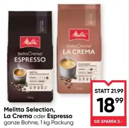Maximarkt Melitta Selection, La Crema oder Espresso Angebot