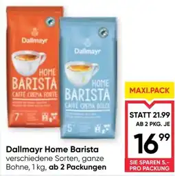 Maximarkt Dallmayr Home Barista Angebot