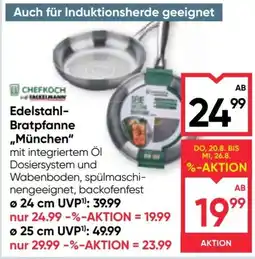 Maximarkt Edelstahl-Bratpfanne „München“ Angebot