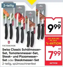 Maximarkt Victorinox Swiss Classic Schälmesser-Set, Tomatenmesser-Set, Steak- und Pizzamesser-Set oder Steakmesser-Set Angebot