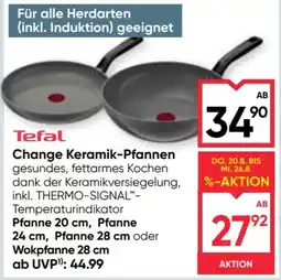 Maximarkt Tefal Change Keramik-Pfannen Angebot