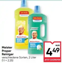 Maximarkt Meister Proper Reiniger Angebot